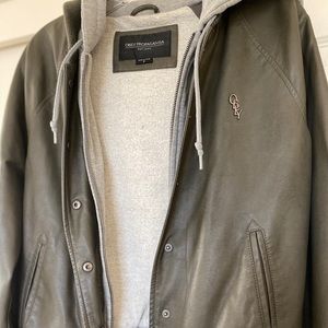 OBEY Propaganda Leather Jacket